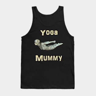 Yoga Mummy Locust Pose Tank Top